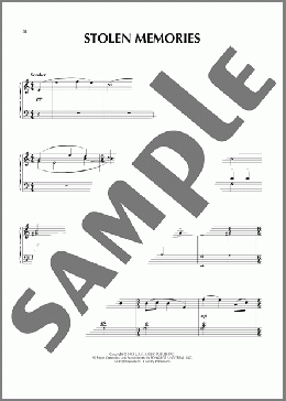 Stolen Memories (from Schindler's List)(John Williams) 楽譜 ピアノ(ソロ) ダウンロード