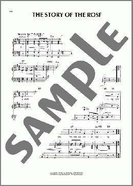 The Story Of The Rose(”Alice”/Andrew Mack) 楽譜 ピアノ & ボーカル & ギター ダウンロード