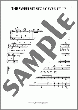 The Sweetest Story Ever Told(R.M. Stults) 楽譜 ピアノ & ボーカル & ギター ダウンロード