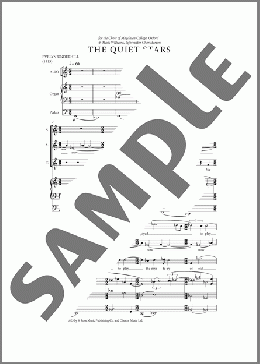 The Quiet Stars-Nico Muhly(Nico Muhly) 楽譜 合唱(その他) ダウンロード