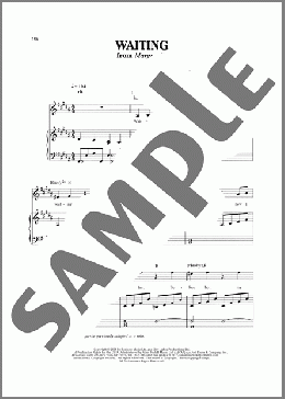 Waiting (from Marguerite)(Michel LeGrand) 楽譜 ピアノ & ボーカル ダウンロード