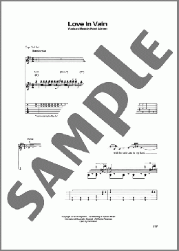 Love In Vain Blues(Robert Johnson) 楽譜 ギター(ソロ) ダウンロード