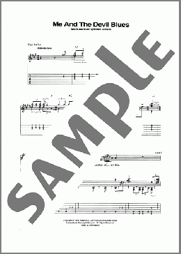 Me And The Devil Blues(Robert Johnson) 楽譜 ギター(ソロ) ダウンロード