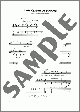 Little Queen Of Spades(Robert Johnson) 楽譜 ギター(ソロ) ダウンロード