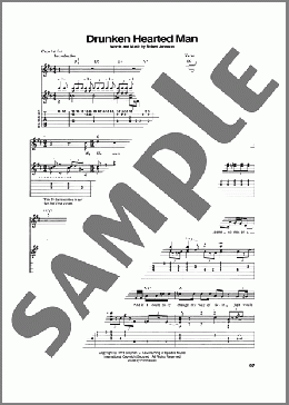 Drunken Hearted Man(Robert Johnson) 楽譜 ギター(ソロ) ダウンロード