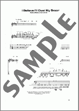 I Believe I'll Dust My Broom(Robert Johnson) 楽譜 ギター(ソロ) ダウンロード