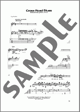 Cross Road Blues (Crossroads)(Eric Clapton/Robert Johnson) 楽譜 ギター(ソロ) ダウンロード
