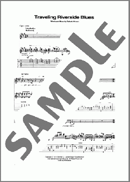 Traveling Riverside Blues(Robert Johnson) 楽譜 ギター（ソロ） ダウンロード