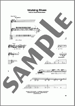 Walkin' Blues(Robert Johnson) 楽譜 ギター(ソロ) ダウンロード