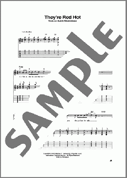 They're Red Hot(Robert Johnson/Red Hot Chili Peppers) 楽譜 ギター(ソロ) ダウンロード