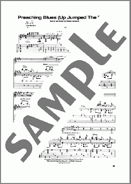Preachin' Blues (Up Jumped The Devil)(Robert Johnson) 楽譜 ギター(ソロ) ダウンロード