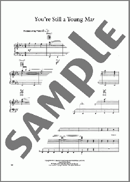You're Still A Young Man(Tower Of Power) 楽譜 ピアノ & ボーカル & ギター ダウンロード