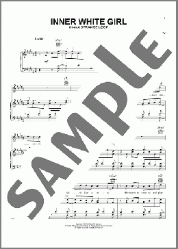Inner White Girl (from A Strange Loop)(Michael R. Jackson) 楽譜 ピアノ & ボーカル & ギター ダウンロード