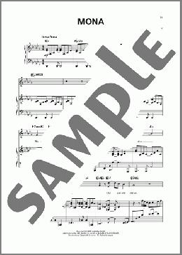 Mona (from A Class Act)(Edward Kleban) 楽譜 ピアノ & ボーカル ダウンロード