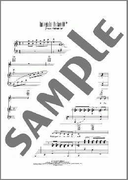 Through The Bottom Of The Glass (from Dear World)(Jerry Herman) 楽譜 ピアノ & ボーカル & ギター ダウンロード