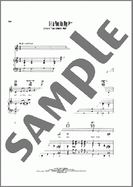 With You On My Arm (from La Cage aux Folles)(Jerry Herman) 楽譜 ピアノ & ボーカル & ギター ダウンロード