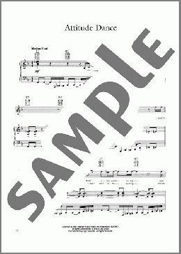 Attitude Dance(Tower Of Power) 楽譜 ピアノ & ボーカル & ギター ダウンロード