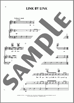 Link By Link (from A Christmas Carol)(Lynn Ahrens) 楽譜 ピアノ & ボーカル & ギター ダウンロード