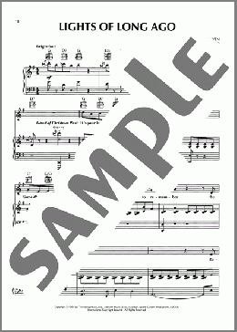 Lights Of Long Ago (from A Christmas Carol)(Lynn Ahrens) 楽譜 ピアノ & ボーカル & ギター ダウンロード