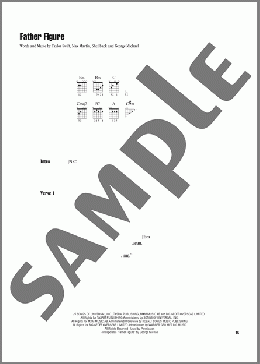 Father Figure(Taylor Swift) 楽譜 ギター(コード) ダウンロード