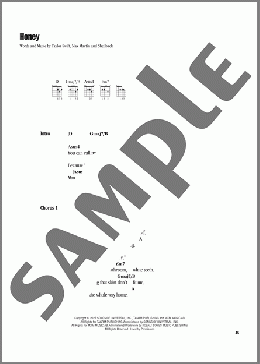 Honey(Taylor Swift) 楽譜 ギター（コード） ダウンロード