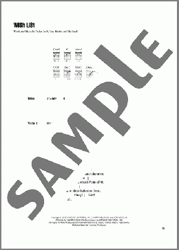 Wi$h Li$t(Taylor Swift) 楽譜 ギター(コード) ダウンロード