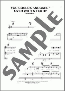 You Coulda Knocked Me Over With A Feather (from Some Like It Hot)(Marc Shaiman) 楽譜 ピアノ & ボーカル & ギター ダウンロード