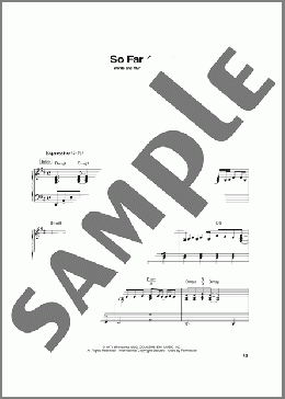 So Far Away(Carole King) 楽譜 ピアノ(ソロ) ダウンロード