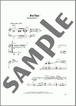 It's Too Late(Carole King) 楽譜 ピアノ(ソロ) ダウンロード