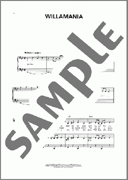 Willamania (from The Will Rogers Follies)(Betty Comden) 楽譜 ピアノ & ボーカル ダウンロード