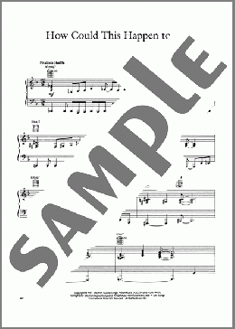 How Could This Happen To Me(Tower Of Power) 楽譜 ピアノ & ボーカル & ギター ダウンロード