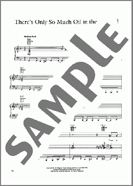 Only So Much Oil In The Ground(Tower Of Power) 楽譜 ピアノ & ボーカル & ギター ダウンロード