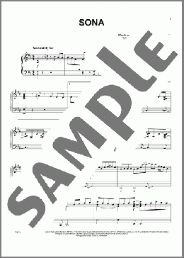 Sona (feat. The Olllam)(Zedd/Zedd Feat. The Olllam) 楽譜 ピアノ（ソロ） ダウンロード