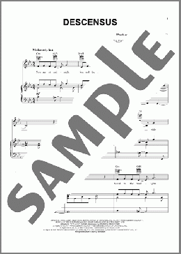 Descensus (feat. Dora Jar)(Zedd/Zedd feat. Dora Jar) 楽譜 ピアノ & ボーカル & ギター ダウンロード