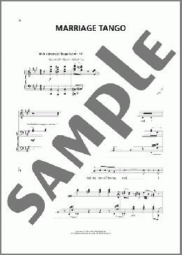 Marriage Tango (from I Love You, You're Perfect, Now Change)(Jimmy Roberts) 楽譜 ピアノ & ボーカル ダウンロード