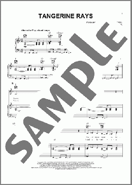 Tangerine Rays (feat. Bea Miller)(Zedd/Zedd Feat. Bea Miller) 楽譜 ピアノ & ボーカル & ギター ダウンロード