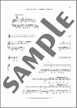 Walk The Sky (from Godzilla)(Fuel) 楽譜 ピアノ & ボーカル & ギター ダウンロード