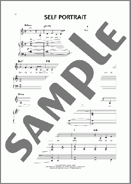 Self Portrait (from A Class Act)(Edward Kleban) 楽譜 ピアノ & ボーカル ダウンロード