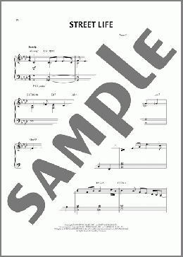Street Life (arr. Larry Moore)(The Crusaders) 楽譜 ピアノ(ソロ) ダウンロード