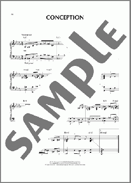 Conception (arr. Brent Edstrom & Jim Sodke)(George Shearing) 楽譜 ピアノ（ソロ） ダウンロード