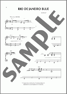 Rio De Janeiro Blue (arr. Larry Moore)(Randy Crawford) 楽譜 ピアノ(ソロ) ダウンロード