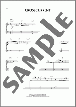 Crosscurrent (arr. Brent Edstrom & Jim Sodke)(Lennie Tristano) 楽譜 ピアノ（ソロ） ダウンロード