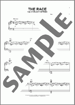 The Race (from Starlight Express)(Andrew Lloyd Webber) 楽譜 ピアノ(ソロ) ダウンロード