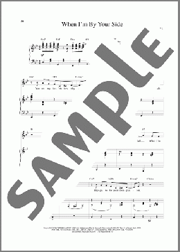 When I'm By Your Side (from Side Show)(Henry Krieger) 楽譜 ピアノ & ボーカル ダウンロード