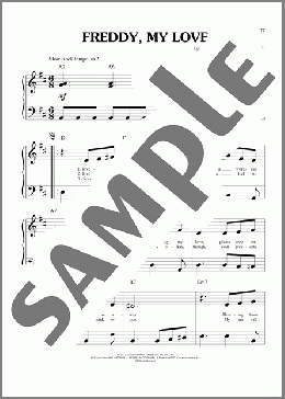Freddy, My Love (from Grease)(Warren Casey & Jim Jacobs) 楽譜 ピアノ（ソロ） ダウンロード
