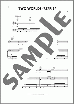 Two Worlds* (Reprise) (from Tarzan)(Phil Collins) 楽譜 ピアノ & ボーカル & ギター ダウンロード