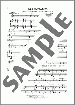 Dream Babies (from The Me Nobody Knows)(Herb Schapiro) 楽譜 ピアノ & ボーカル ダウンロード