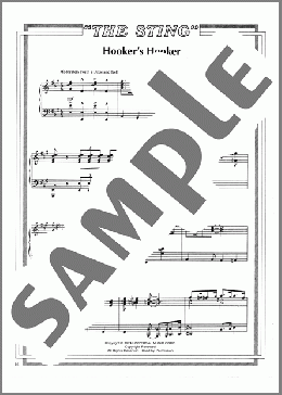 Hooker's Hooker (from The Sting)(Scott Joplin) 楽譜 ピアノ(ソロ) ダウンロード