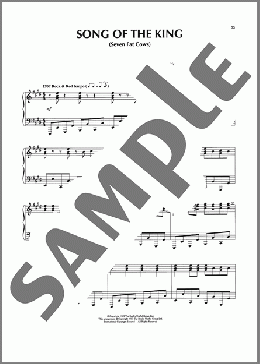 Song Of The King (from Joseph And The Amazing Technicolor Dreamcoat)(Tim Rice) 楽譜 ピアノ(ソロ) ダウンロード