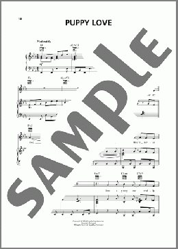 Puppy Love (from 102 Dalmatians)(Donny Osmond)のピアノ & ボーカル & ギター楽譜のサンプル画像
